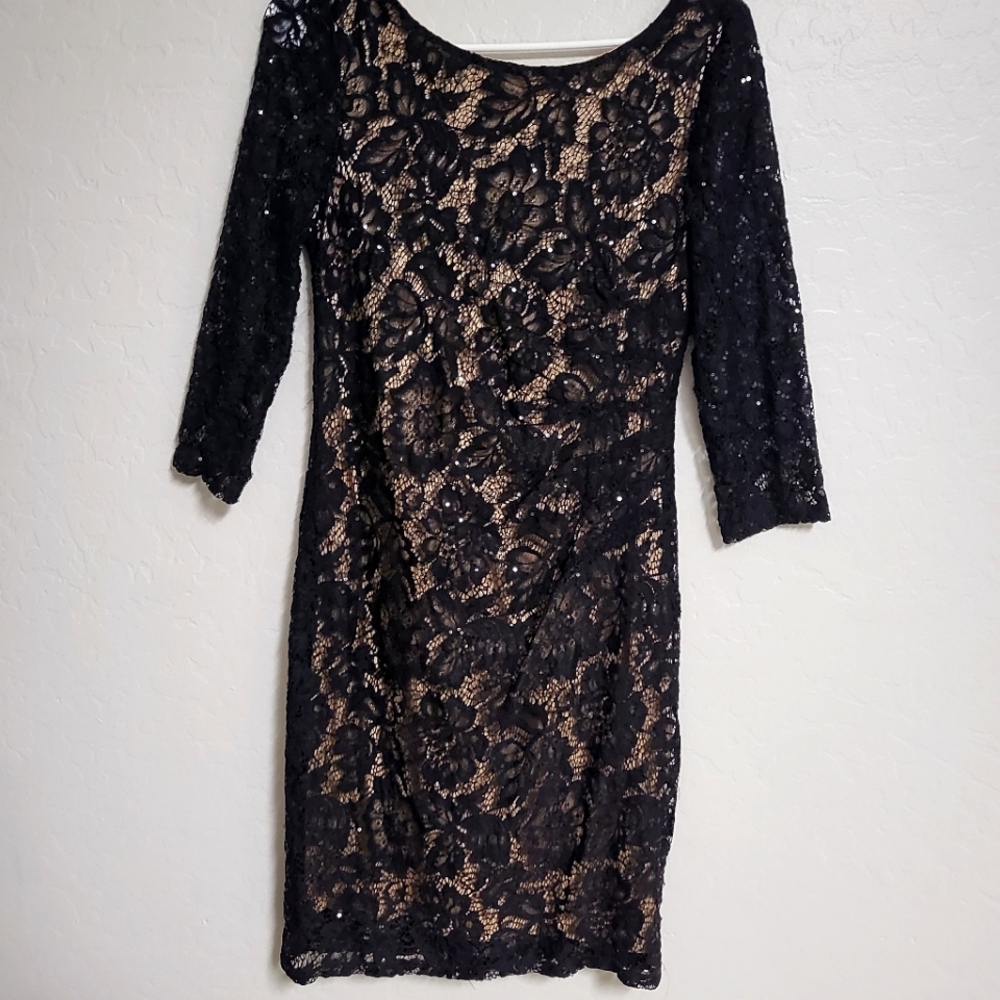 Scarlett Dress Lace/Nude